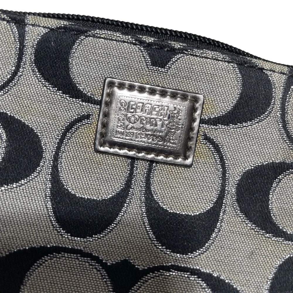 Coach black gray
